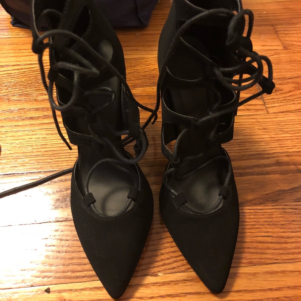 Black heels